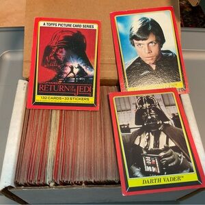 Topps 1983 Return of the Jedi cards